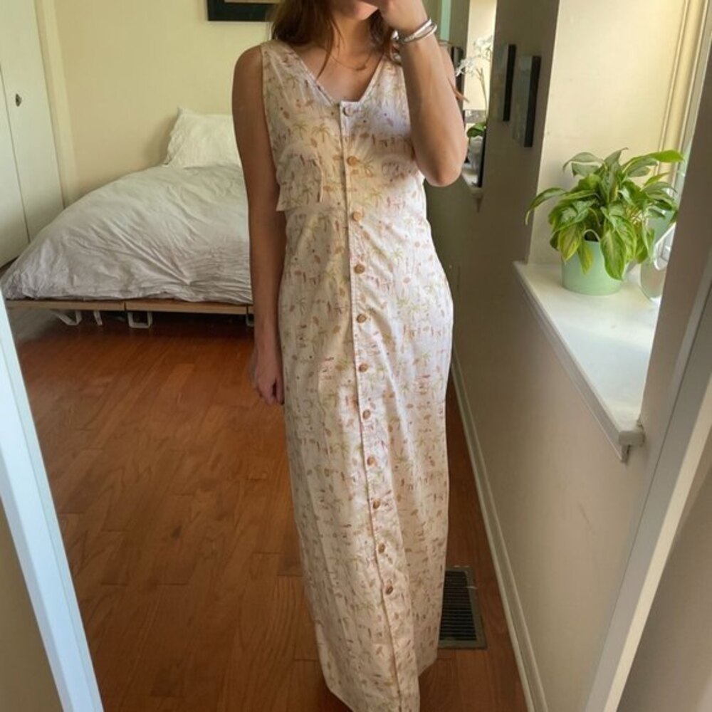 Bikini Girls Palm Tree Vintage Dress!